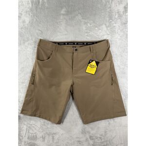 Kings Performance Shorts Mens 40 Tan Xkg Ridge Khaki NWT